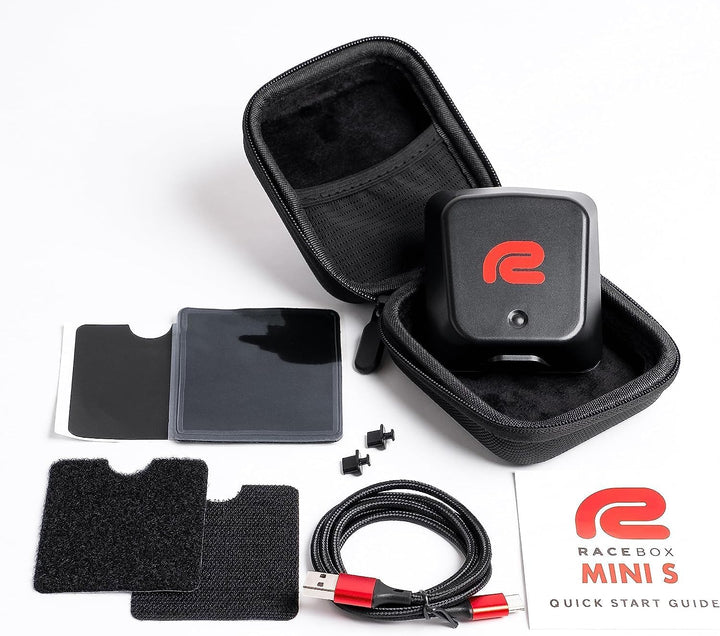 RACEBOX Mini S - 25 Hz GPS Lap Timer Drag Meter 0-100 Motorrad Auto MTB Quad