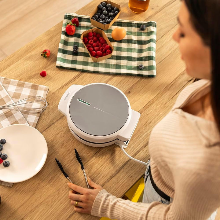 Cecotec Fun Gofrestone Waffle Maker. 1000 W, Fast Heating, Non-stick, Easy Cleaning, PFOA-free, 19 c