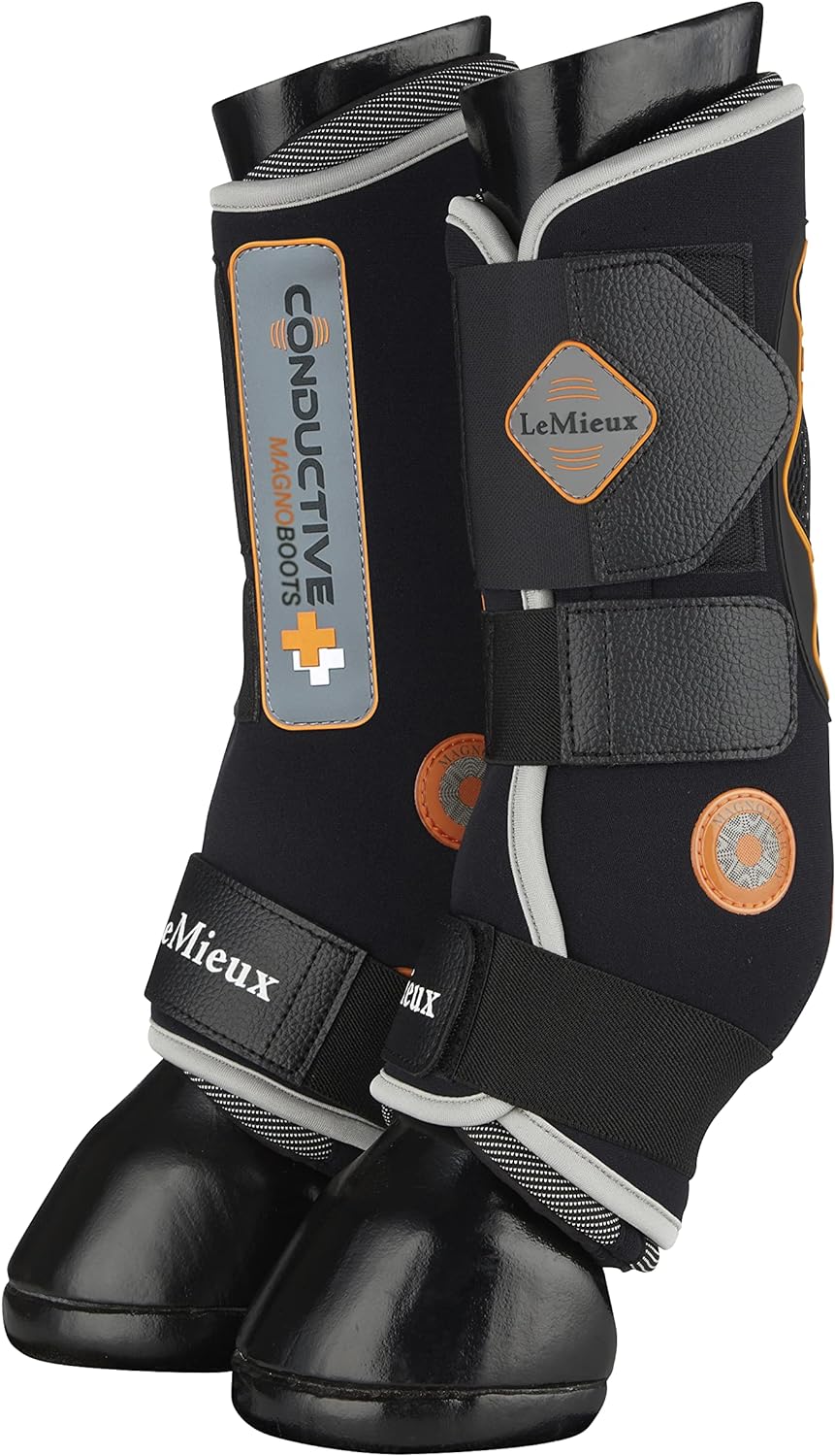LeMieux Leitfähige Magno Stiefel M Schwarz, M Schwarz