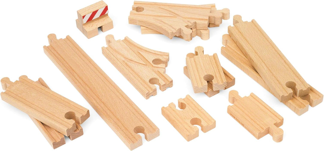 BRIO 33394 - Schienen Starter Pack B Single, Single