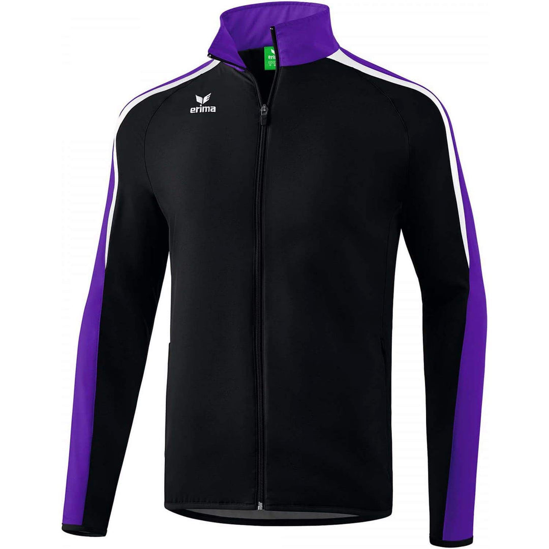 Erima Herren Liga Line 2.0 Präsentationsjacke M Schwarz/Violet/Weiss, M Schwarz/Violet/Weiss