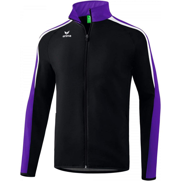 Erima Herren Liga Line 2.0 Präsentationsjacke M Schwarz/Violet/Weiss, M Schwarz/Violet/Weiss
