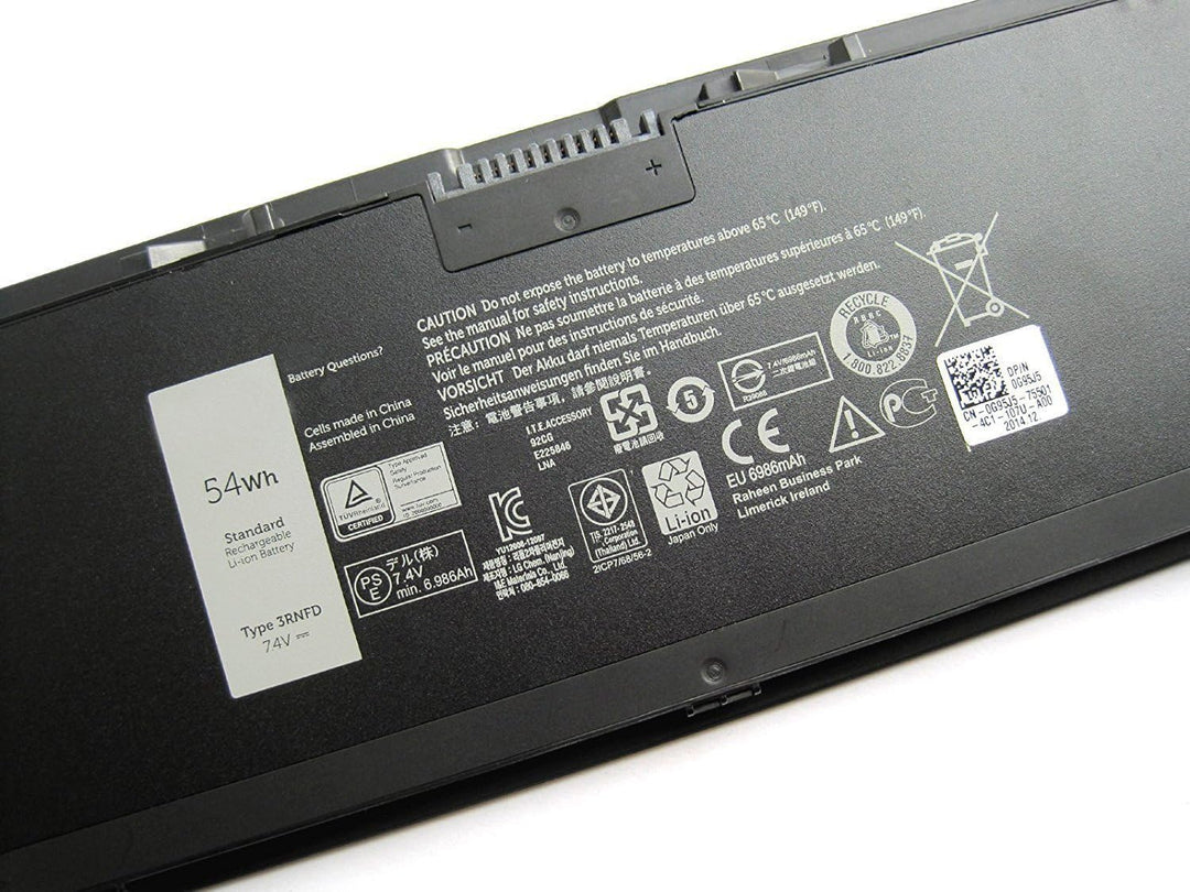 7xinbox 7.4V 54Wh 3RNFD Ersatz Akku Batterie für Dell Latitude E7440 E7420 E7450 Series 3RNFD V8XN3