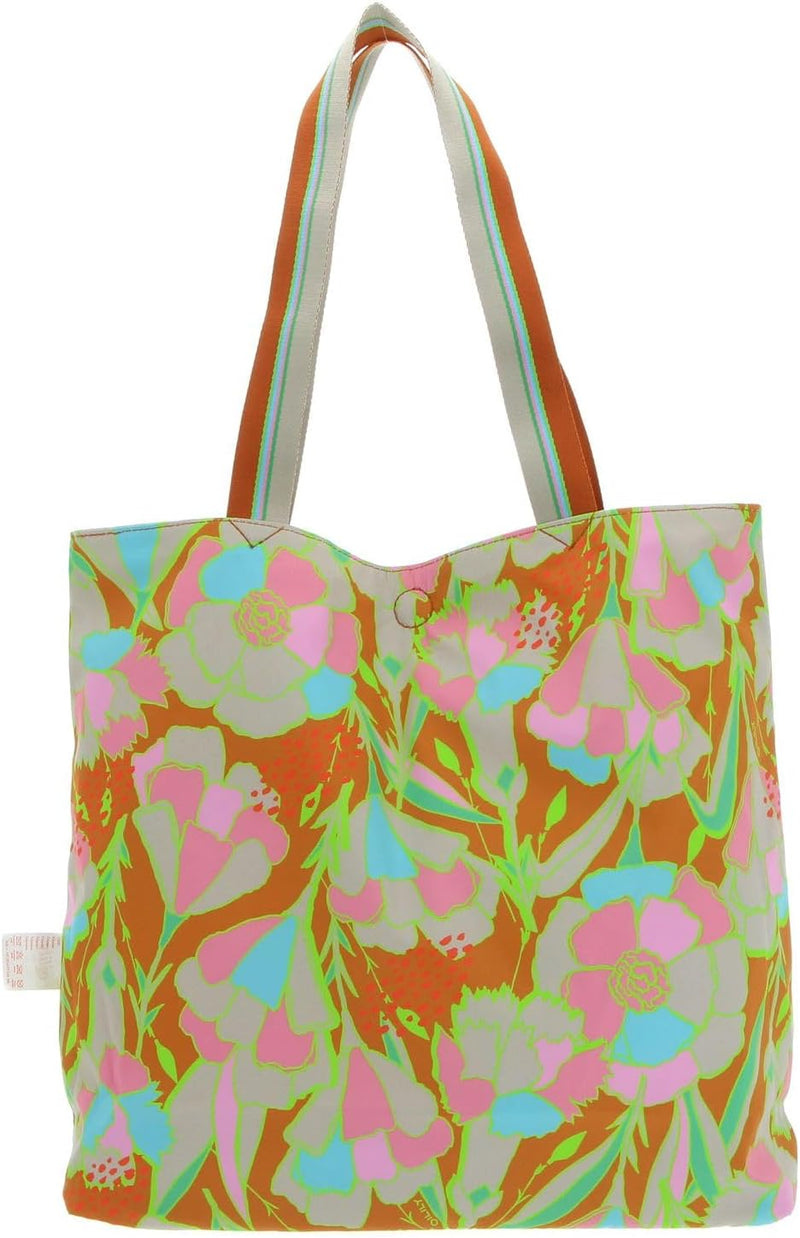 Oilily Romy Reversible Shopper Summer Stripes Misty Rose