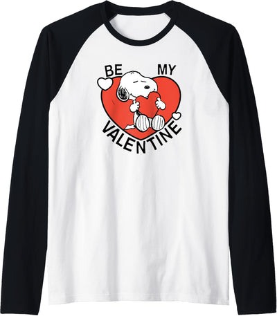 Peanuts Valentine Snoopy Herz Raglan