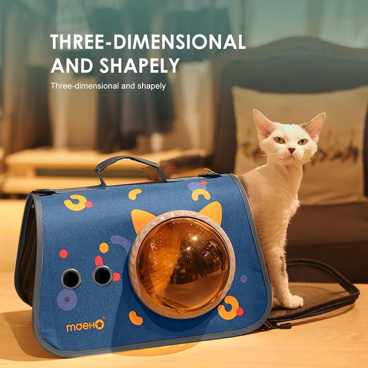 PETCUTE Transporttasche Katze,Transporttasche für Hunde & Katzen,Atmungsaktive Hundetragetasche mit