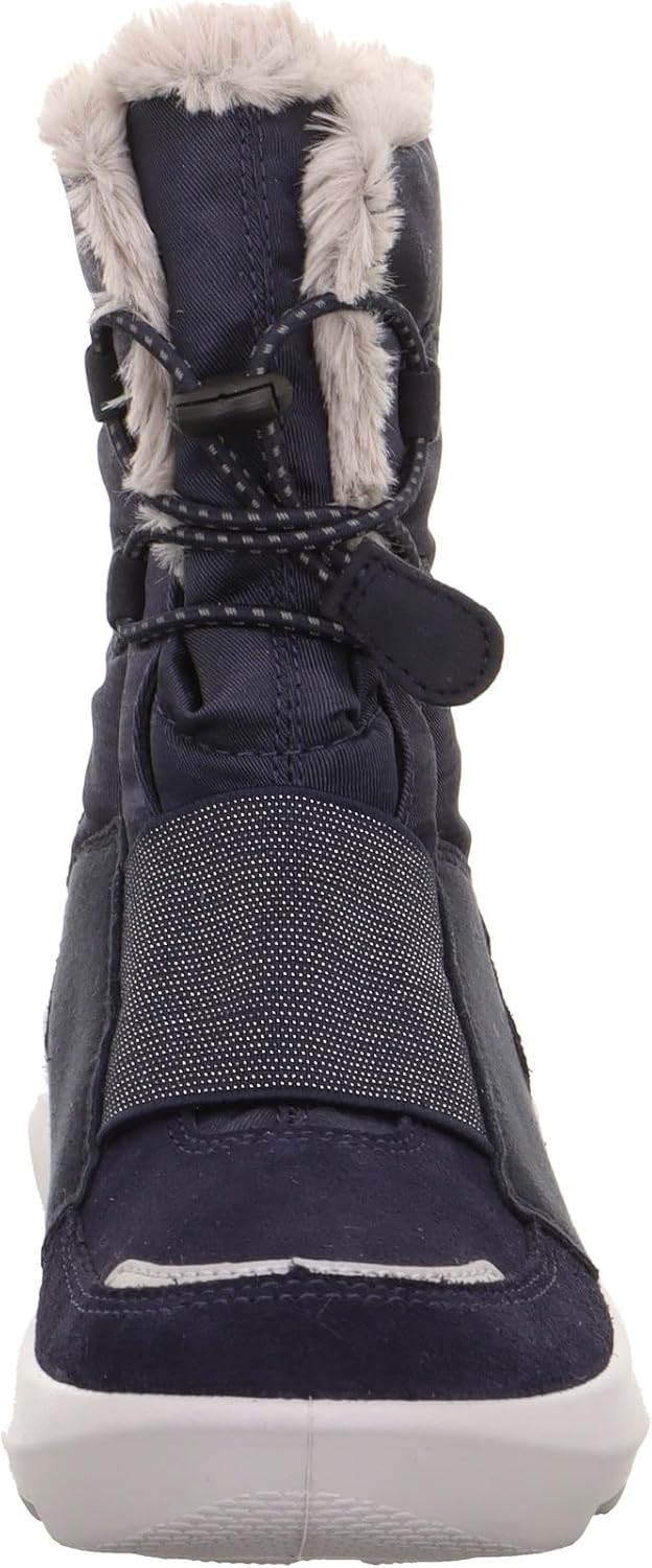 Superfit Mädchen TWILIGHT warm gefütterte Gore-Tex Schneestiefel, 32 EU Schmal Blau 8020