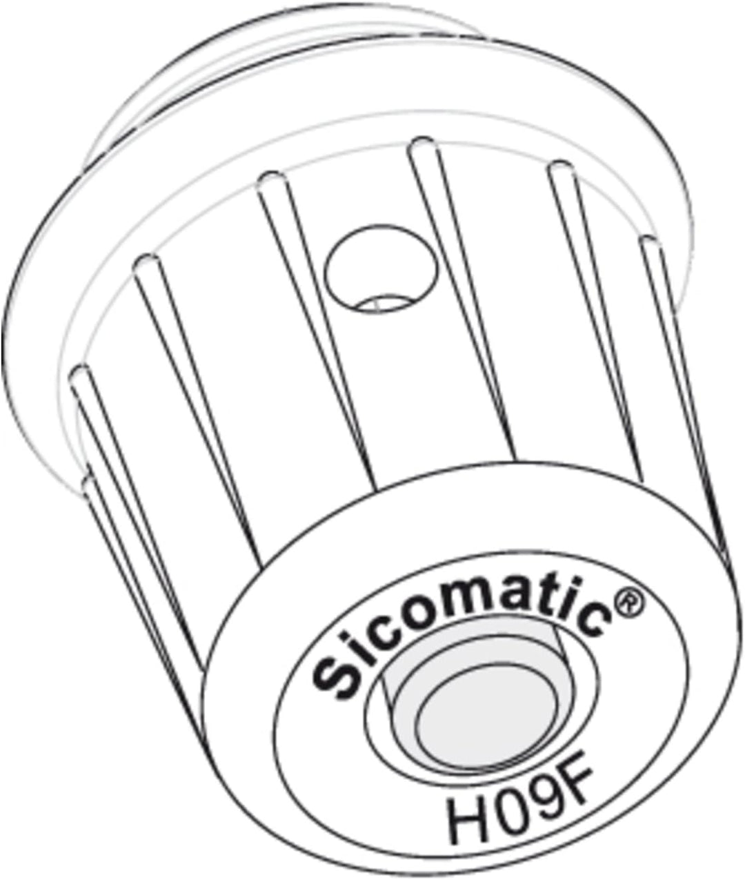 Silit Ersatzteil Aromaschutzkapp Sicomatic t-plus/T/L/SN 3-teilig Arbeitsventil + Aromaschutzkapp, A