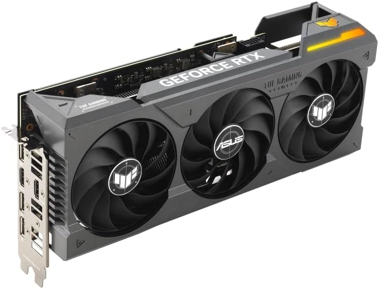 ASUS TUF Gaming GeForce RTX 4070 Ti 12GB GDDR6X OC Edition Grafikkarte (NVIDIA DLSS3, PCIe 4.0, 12GB