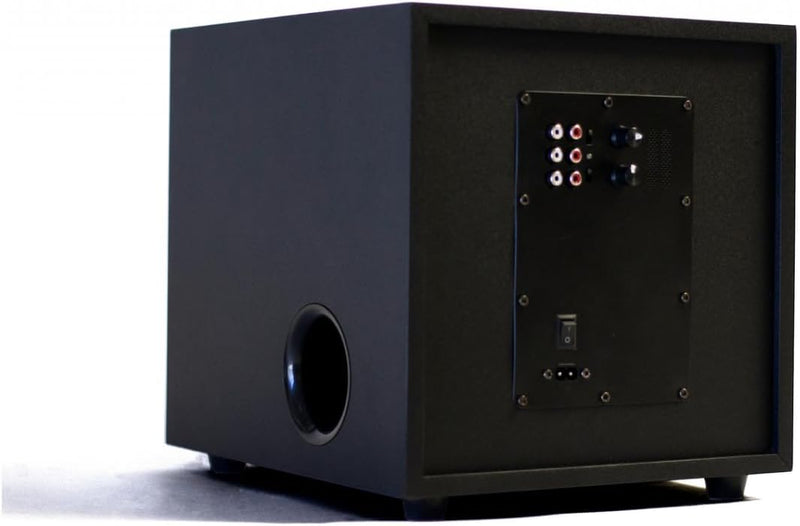 Eltax SW800 Subwoofer, Schwarz