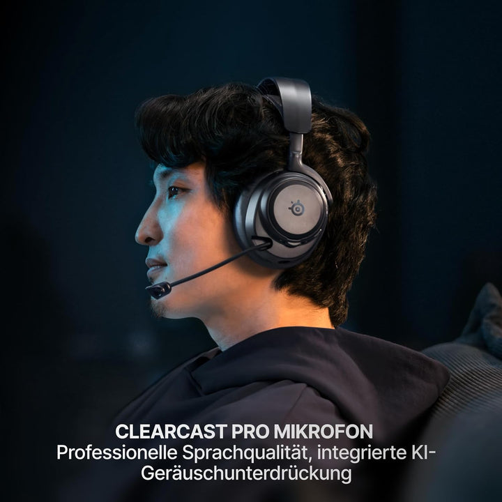 SteelSeries Arctis Nova Pro Omni – Hi‑Res-Wireless Gaming-Headset, 96 kHz/24 Bit, ANC, ClearCast Pro