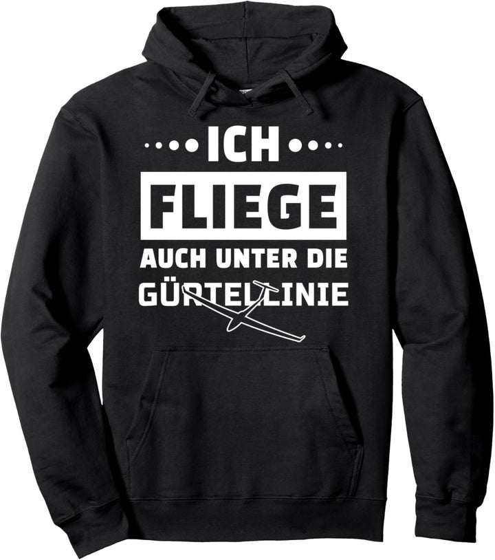 Segelfliegen, Segelflug Design I Segelflieger Motiv Pullover Hoodie