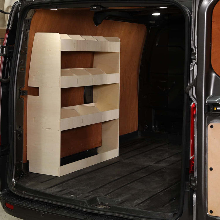 Vanify - Kompatibel mit Ford Transit Custom L1 2012+ Fahrzeugeinrichtung Fahrzeugregale, Fahrerseite