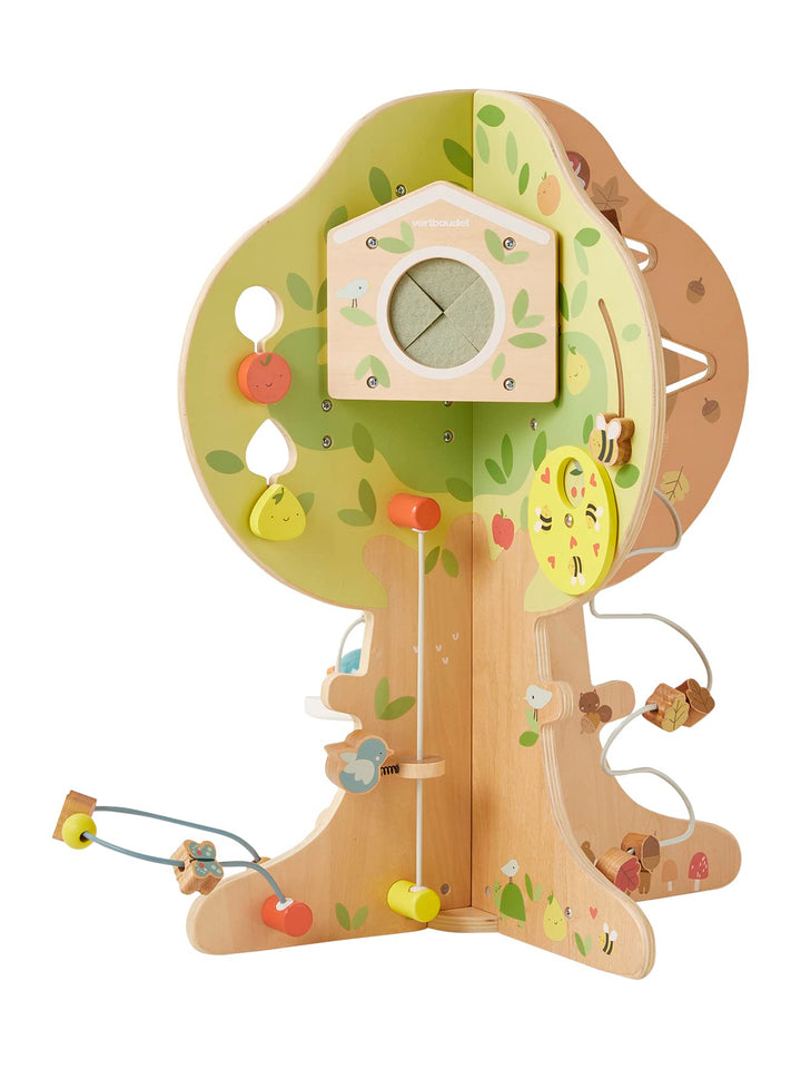 Vertbaudet Activity-Baum,4 Jahreszeiten, Holz FSC® Mehrfarbig, Mehrfarbig