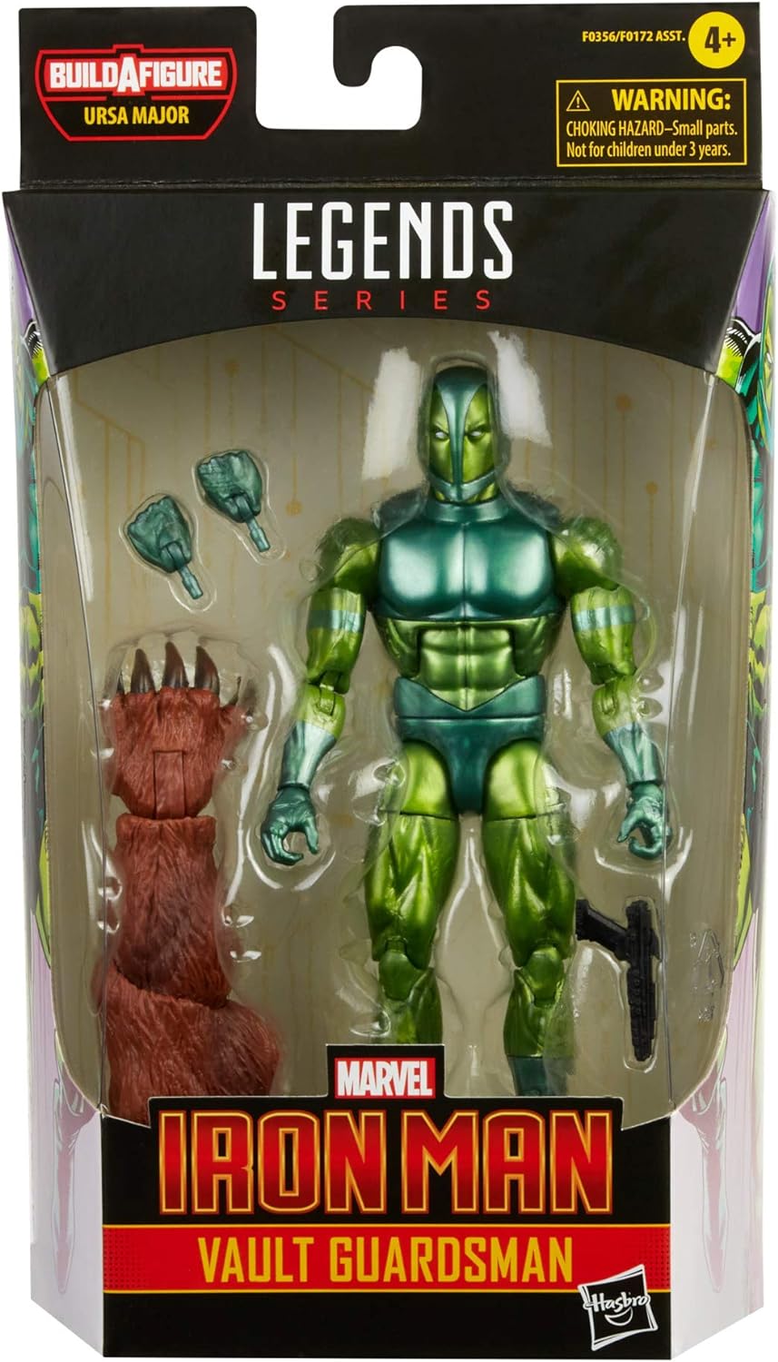 Hasbro Marvel Legends Series 15 cm grosse Vault Guardsman Action-Figur, 3 Accessoires und 1 Build-A-