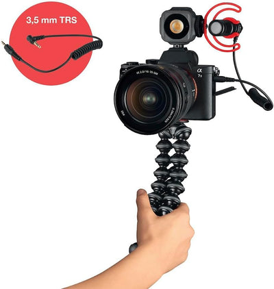 JOBY GorillaPod Mobile Vlogging Kit (Smartphone Rig, Micro Wavo Mobile, Mini LED Beamo) Flexibles St