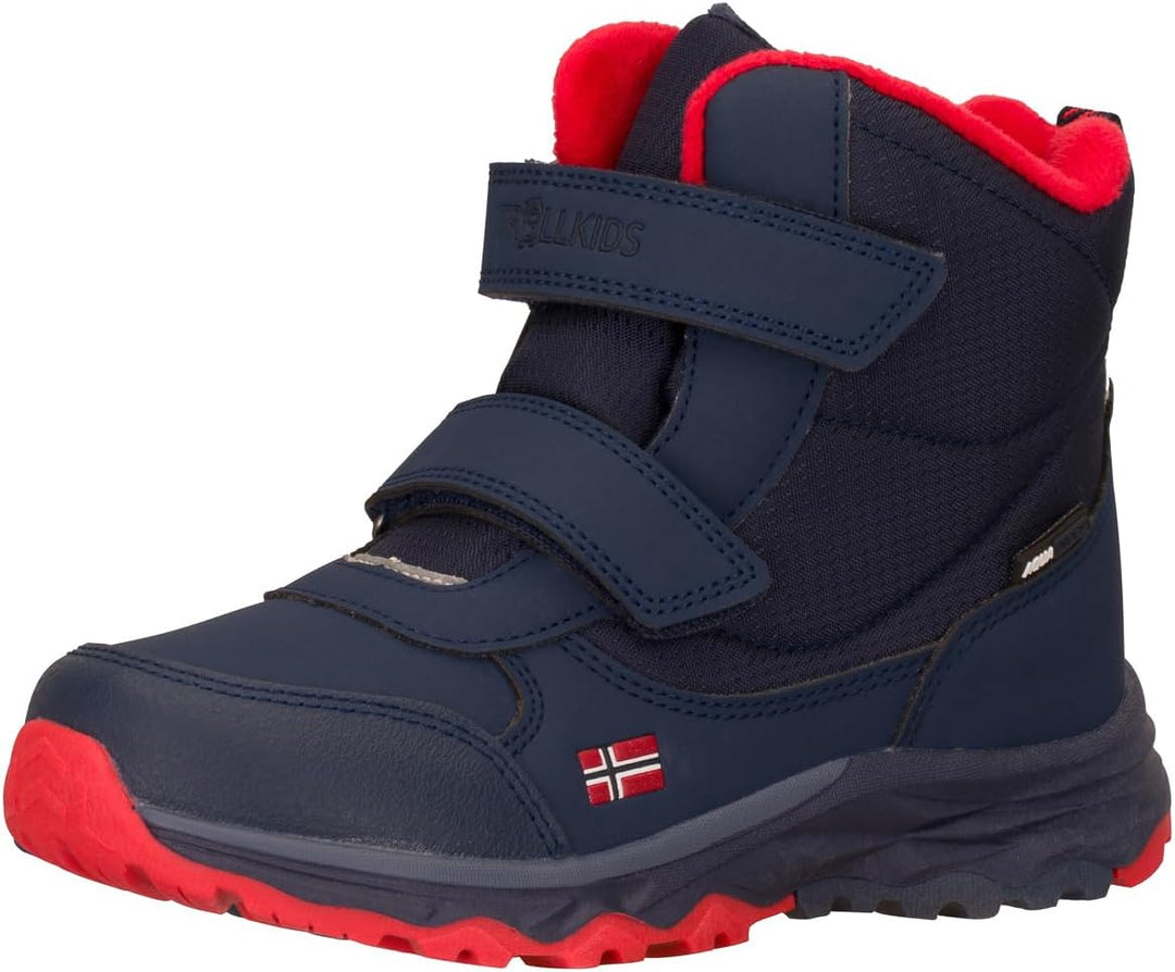 Trollkids Kids Hafjell Winter Boots 28 EU Chili Red, 28 EU Chili Red