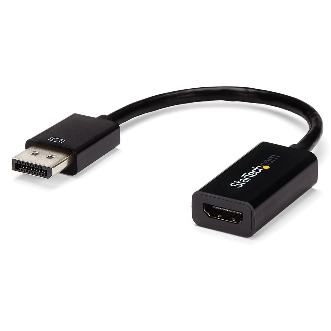 StarTech.com DisplayPort auf HDMI Adapter - 4K 30Hz Aktiver DP auf HDMI Video Konverter - DP zu HDMI