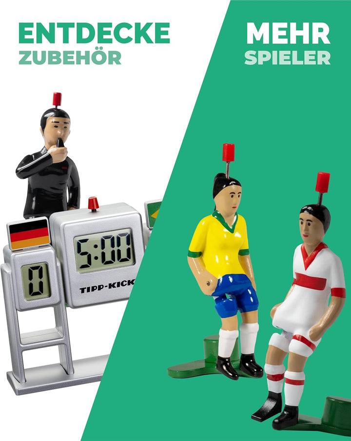 TIPP-KICK Spiel DFB Classic Tischfussball-Set 100 Jahre - Fussball-Spiel mit Spielern, Torwarten, Pl