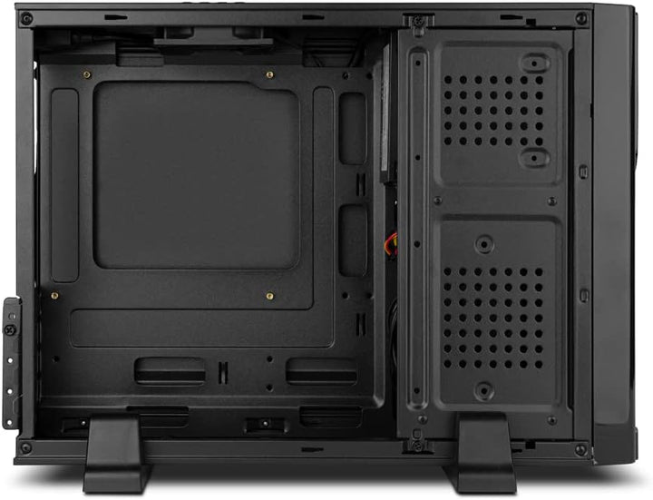 NOX LITE070 - NXLITE070 Mini-Tower mit Netzteil 500 W, USB 3.0, Lüfter 80 mm, Micro ATX, ITX, Frontp