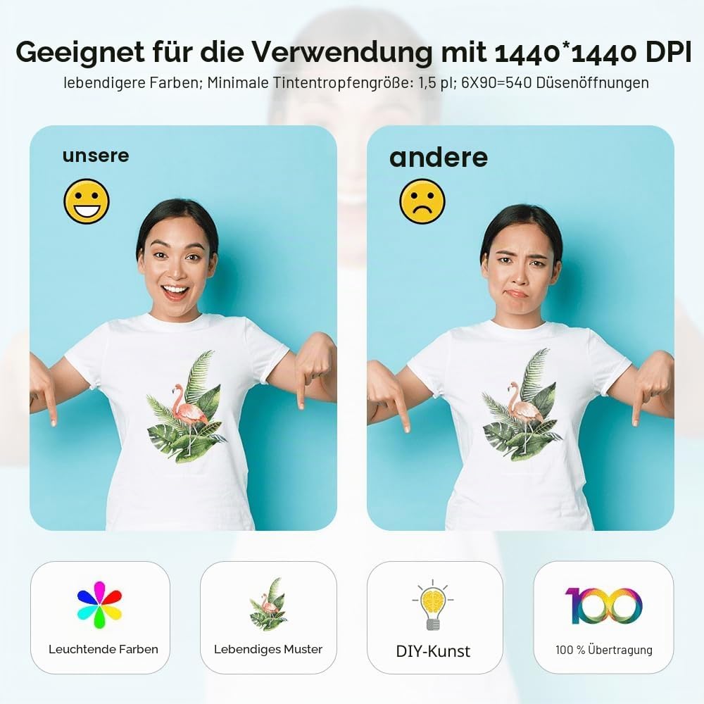 Procolored F13 DTF Drucker Bundle A3 L1800 13Inches T Shirt Druckmaschine mit Aushärtung Ofen Cutter