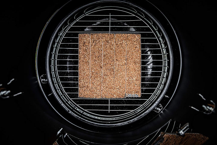 BBQ-Toro Kaltraucherzeuger für Sparbrand | 20,5 x 20,5 cm | Edelstahl Kaltrauchgenerator, Kalträuche