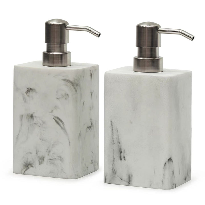 Suanti Seifenspender 2 Pack,Seifenspender mit gebürstetem Nickel Pumpe. Nachfüllbarer Handseifenspen