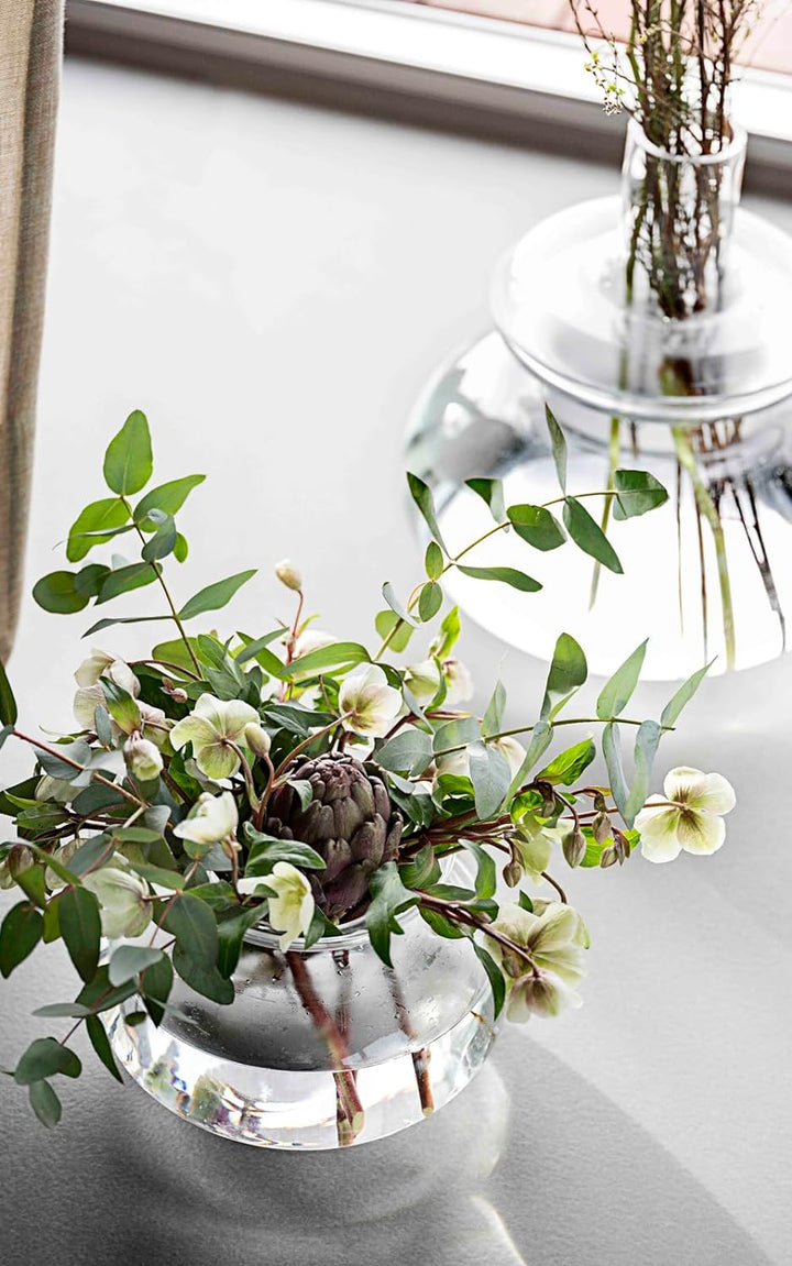 Zone Inu Vase, Durchm. 31,7 cm, Höhe 33 cm, Pure Clear 33 cm Pure Clear, 33 cm Pure Clear