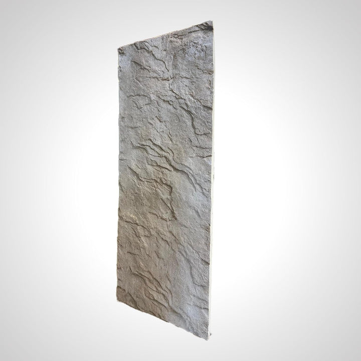 EPS 3D Wandpaneel Steinoptik – 50x120 cm – Leicht, DIY Montage, Wärme- &amp; Schalldämmung – Innen Wandv