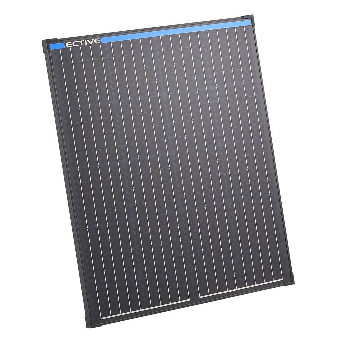 ECTIVE - Solarpanel starr MSP 100s Black 100W 2,77A 72 Siliziumzellen für 12V-24V Batterieladeregler