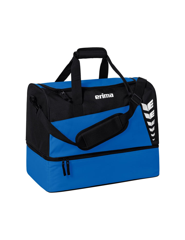 Erima Unisex Six Wings Sporttasche mit Bodenfach L New Royal/Schwarz, L New Royal/Schwarz