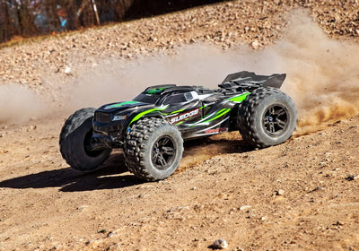 TRAXXAS Sledge 6S Grün Brushless 1:8 RC Modellauto Truggy Allradantrieb (4WD) RTR 2,4 GHz