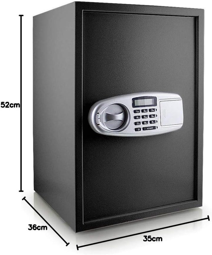 BITUXX® Elektronischer Safe Tresor Wandtresor Wandsafe Geldschrank Möbeltresor Stahlschrank Geldsafe