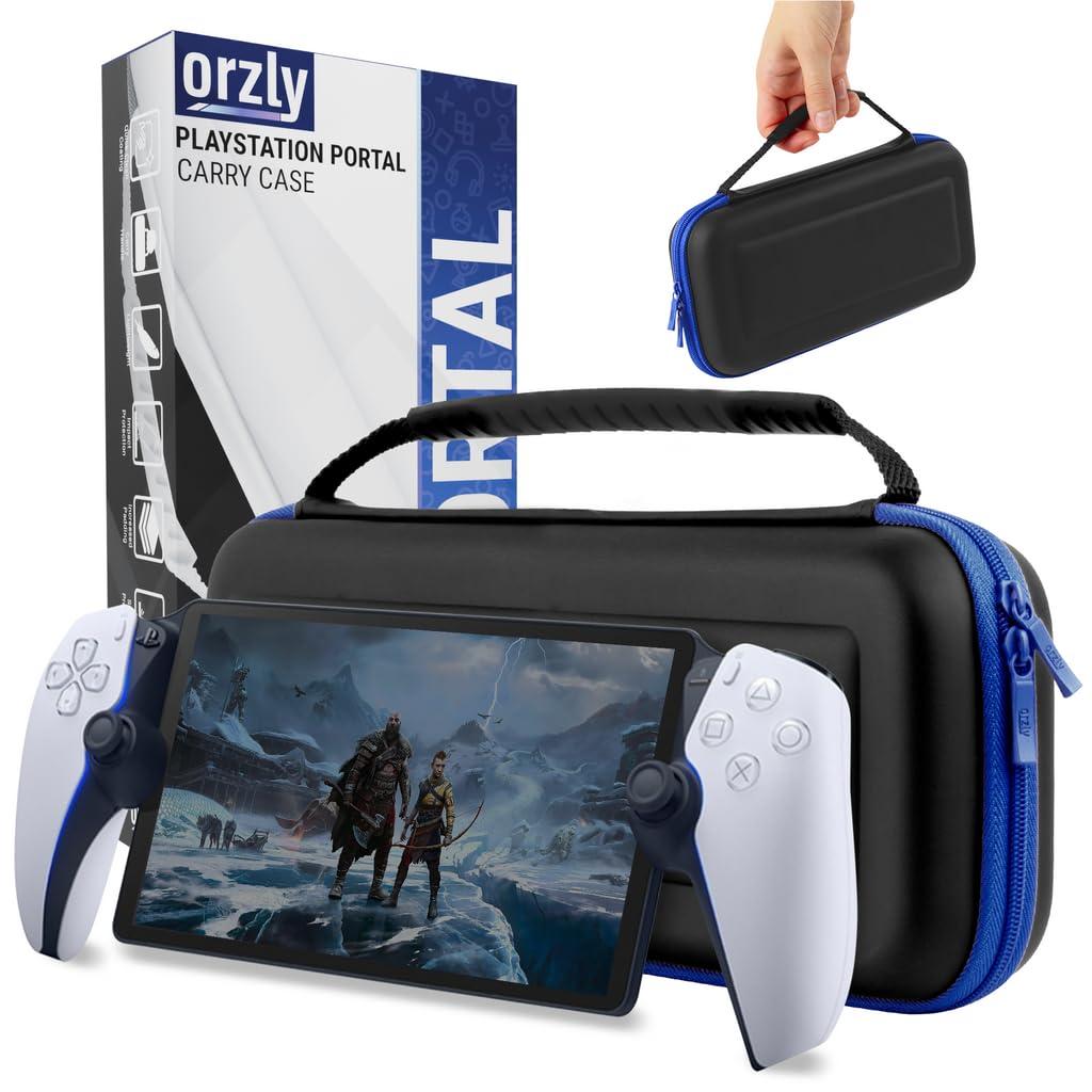 Orzly Tragetasche für Playstation Portal Remote-Player für PS5 Konsole, Reise- und Aufbewahrungsschu