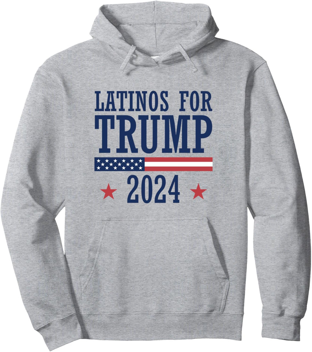 Latinos For Trump 2024 USA Präsidentschaftswahl Republikaner Pullover Hoodie
