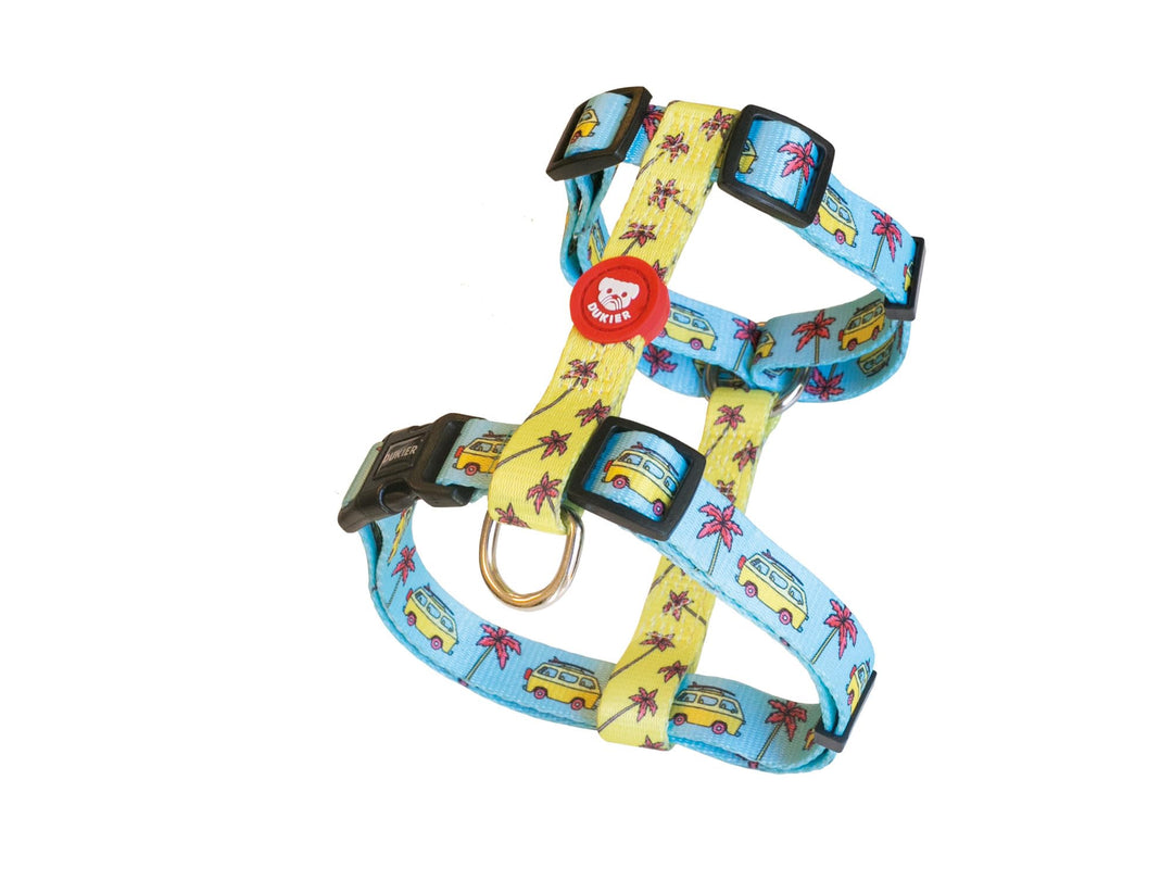 DUKIER – Klassisches Hundegeschirr, Anti-Zug-Weste, verstellbar und in H-Form für Haustiere, Zertifi