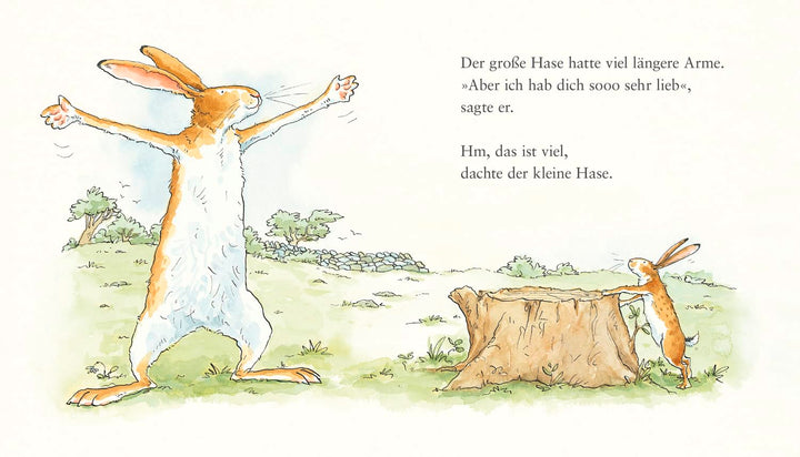Weisst du eigentlich, wie lieb ich dich hab?, Gebundenes Buch