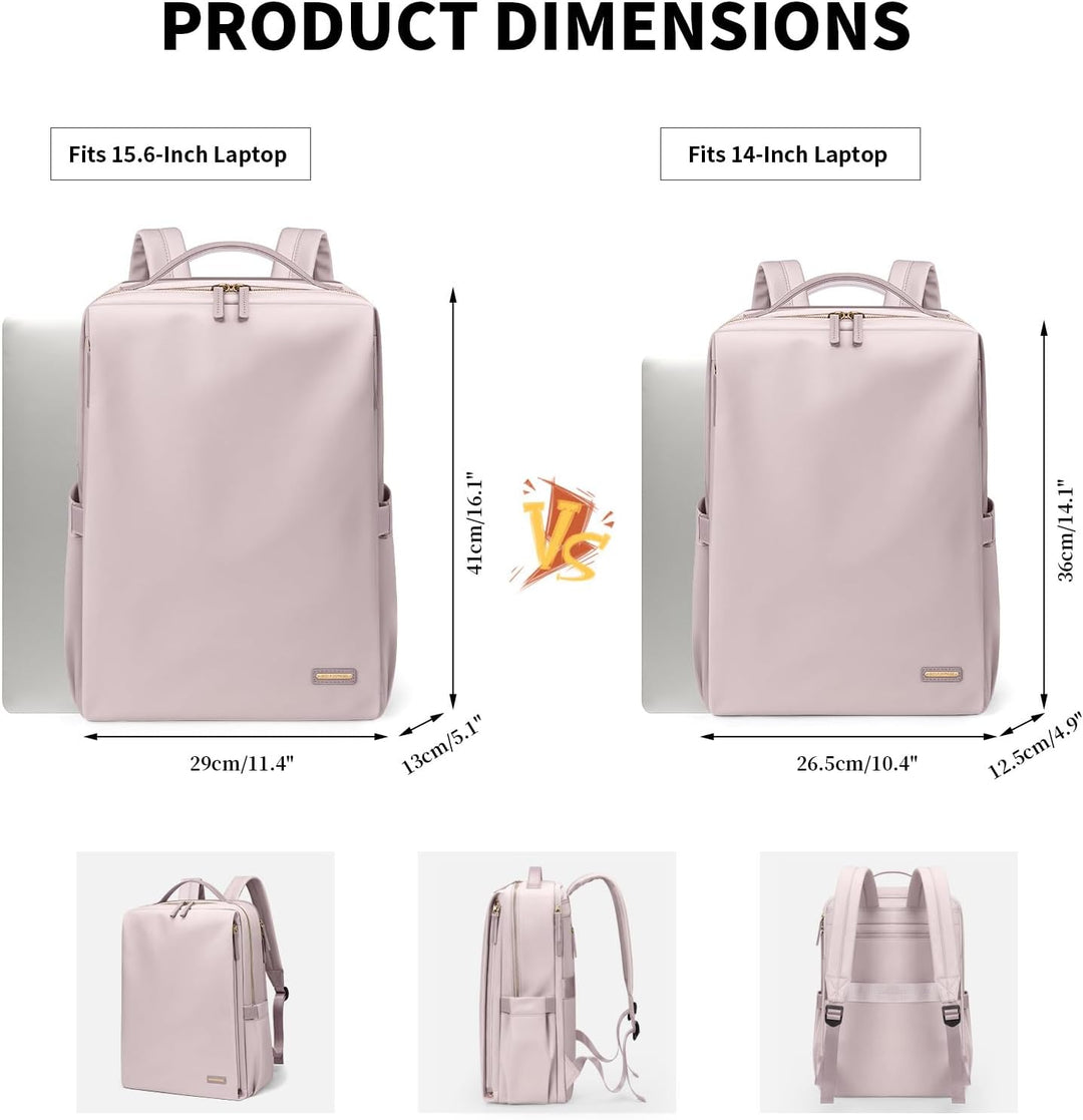 Stilvoller Laptop Rucksack für Damen von Fluggesellschaften zugelassen, Perfekt für die Arbeit das C