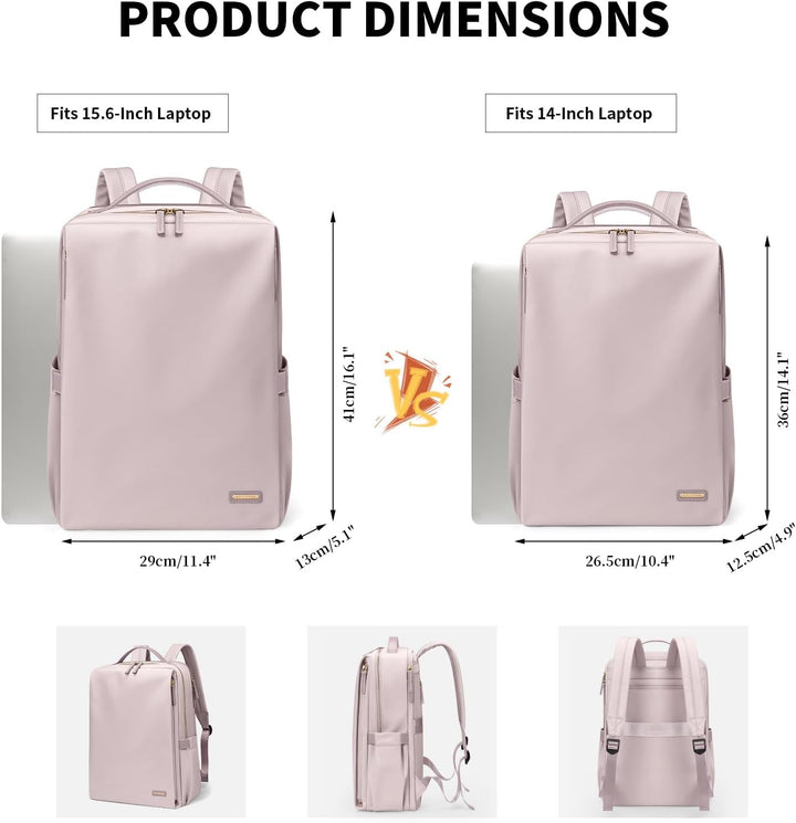 Stilvoller Laptop Rucksack für Damen von Fluggesellschaften zugelassen, Perfekt für die Arbeit das C
