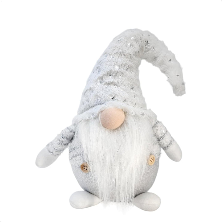 com-four® Premium Weihnachts-Wichtel Grösse L - Weihnachtsdekoration - winterliche Figur als Dekoauf