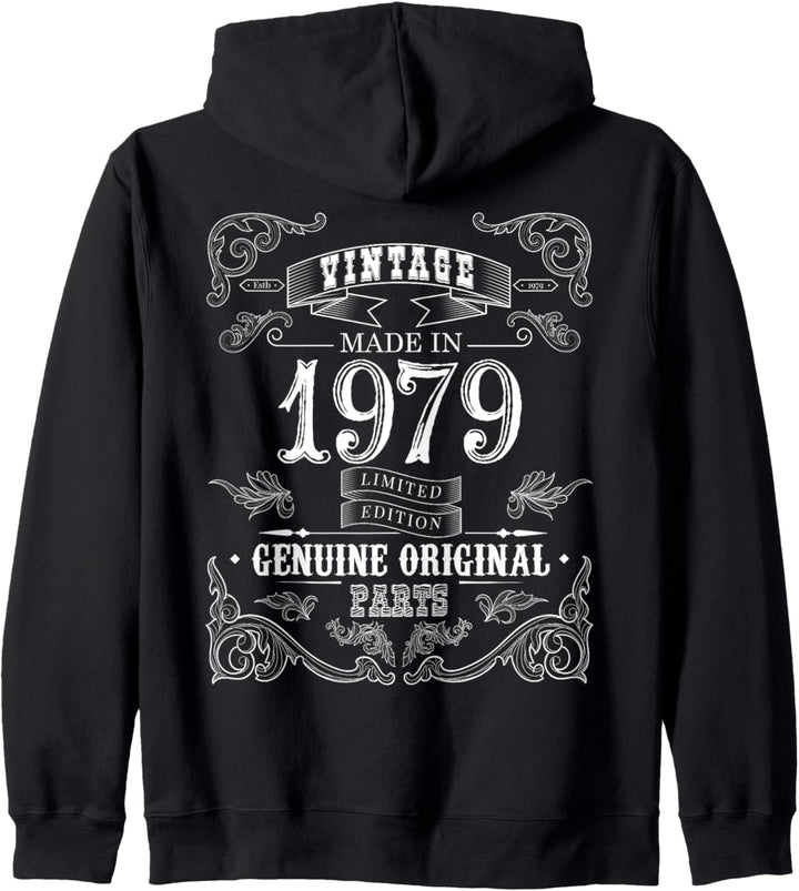 Vintage Made in 1979 Geburtstagsgeschenke, 43. Geburtstag Kapuzenjacke