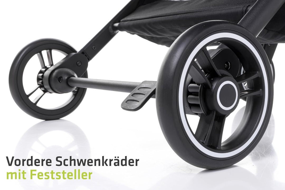 Twizzy XXIII 4BABY ultraleicht, kompakt, touristisch Buggy Kinderwagen bis 22 kg verstellbare, Rücke