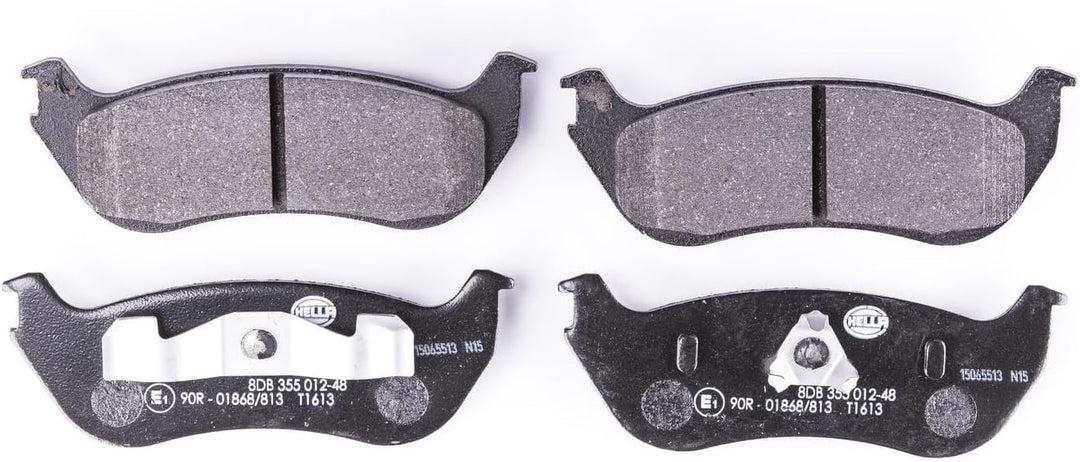 HELLA PAGID 8DB 355 012-481 Bremsbelagsatz - T1613 - Dicke/Stärke: 14.6mm - Bremssystem: Kelsey-Haye