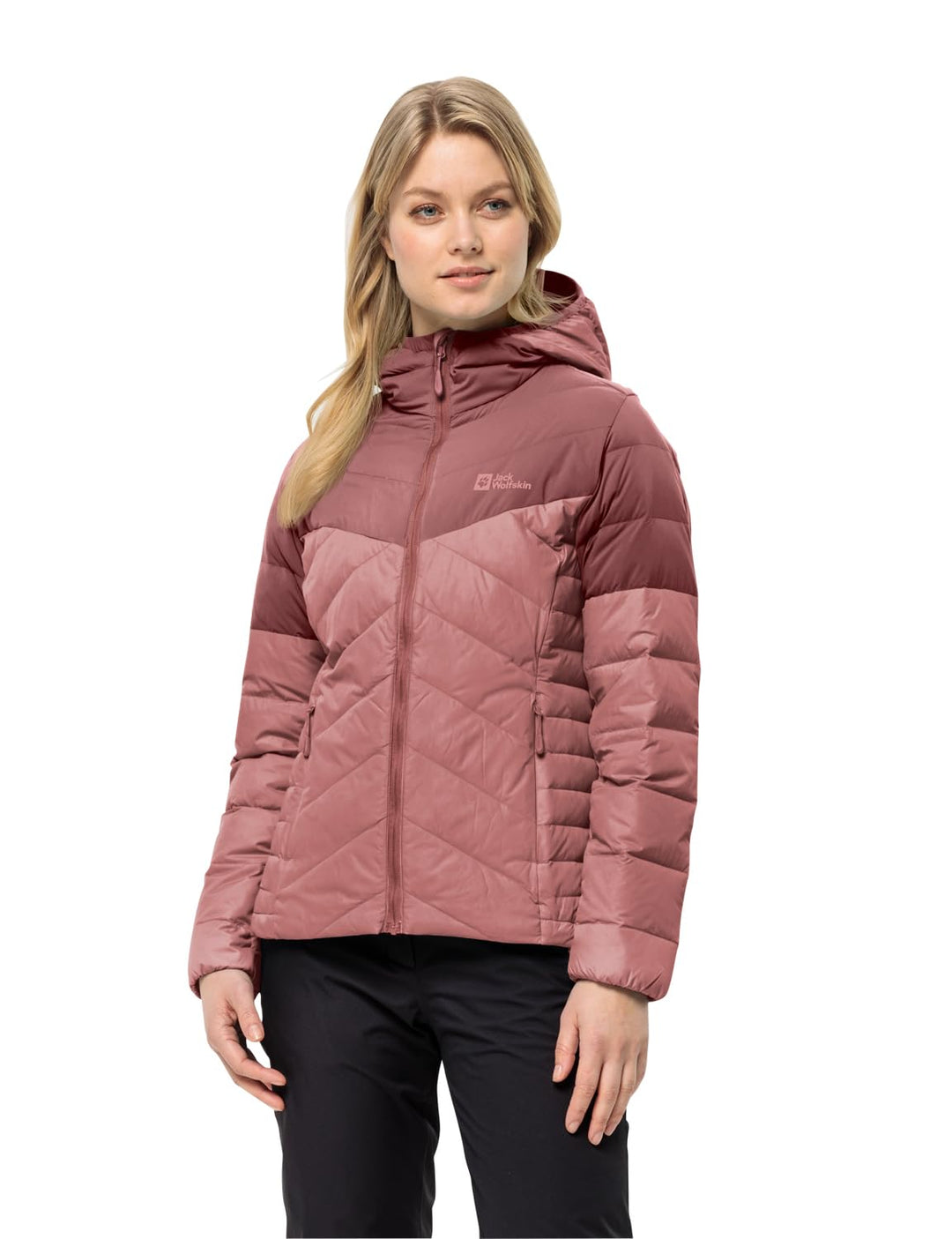 Jack Wolfskin Damen Tundra Down Hoody W Daunenjacke S blush powder, S blush powder
