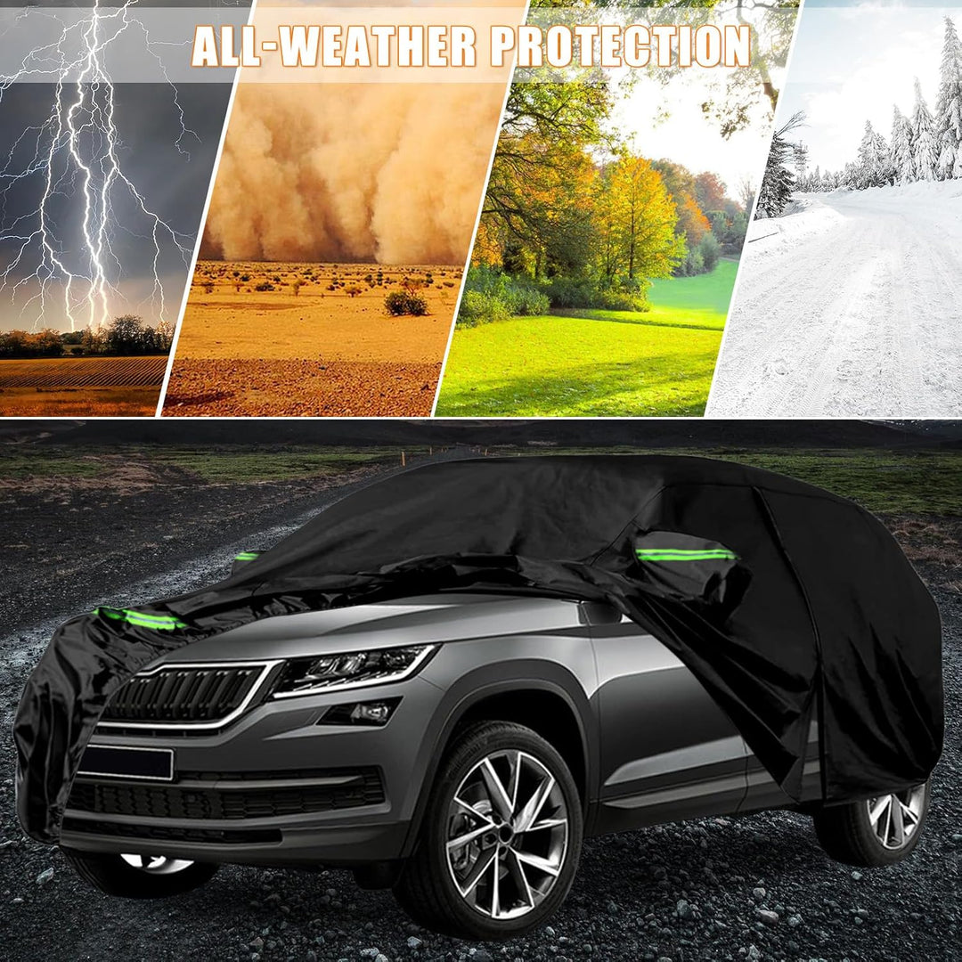 Autoabdeckung Wasserdicht Ersatz für Skoda Kodiaq 2016-2023, Auto Abdeckplane Autogarage Autoplane G