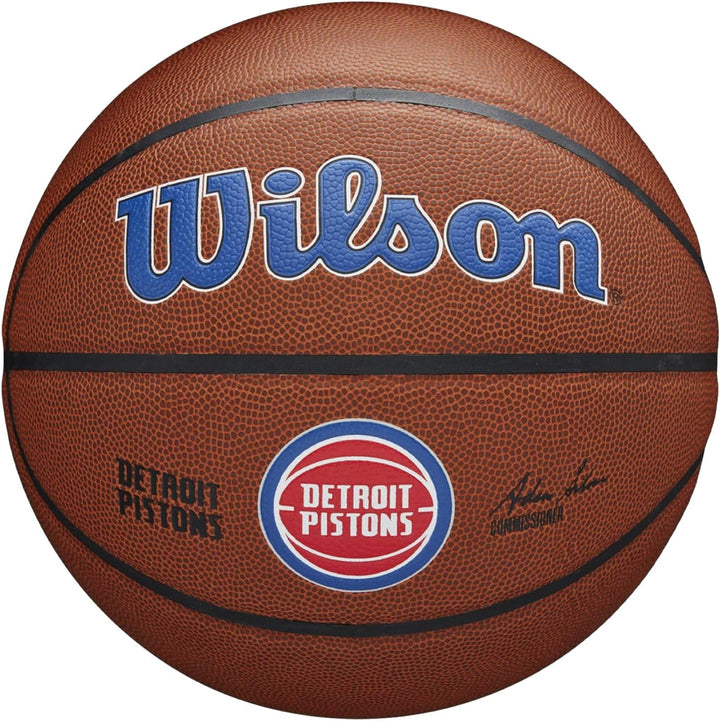 Wilson Unisex-Adult NBA Team Composite Basketball 7 Detroit Pistons, 7 Detroit Pistons