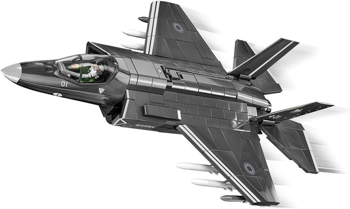 COBI.Bike F-35B STOVL Lightning II, Grau Metallisch