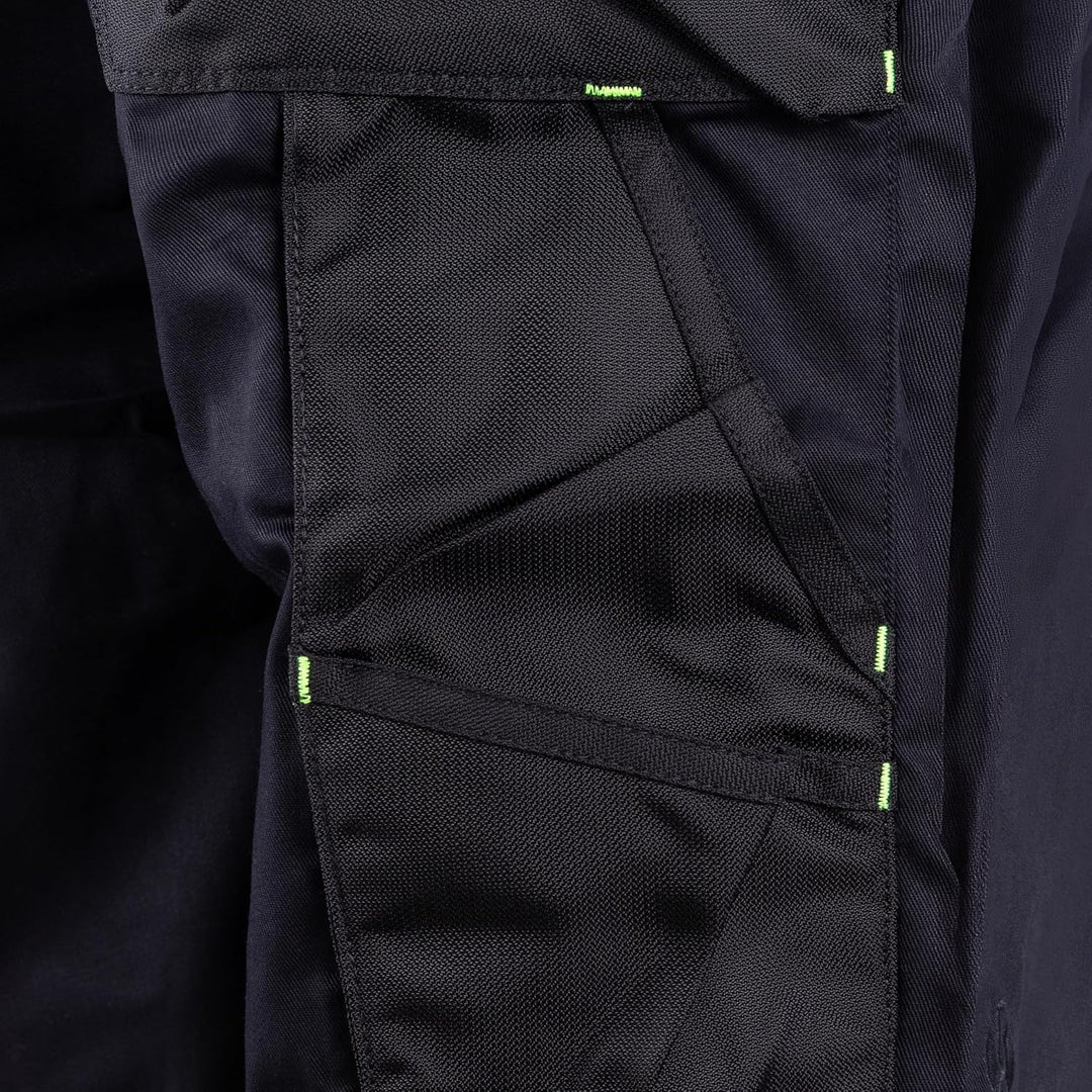 Engelbert Strauss 65513 SHORTS e.s.motion 2020 - sportlich Arbeitshose, schwarz/gelb, Grösse 54 54 S