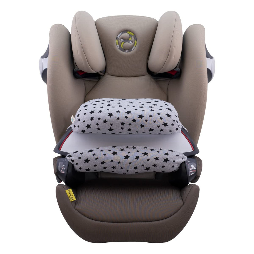 JYOKO KIDS Bezug für Zubehör kompatibel mit Cybex Pallas M (Black Star), Black Star