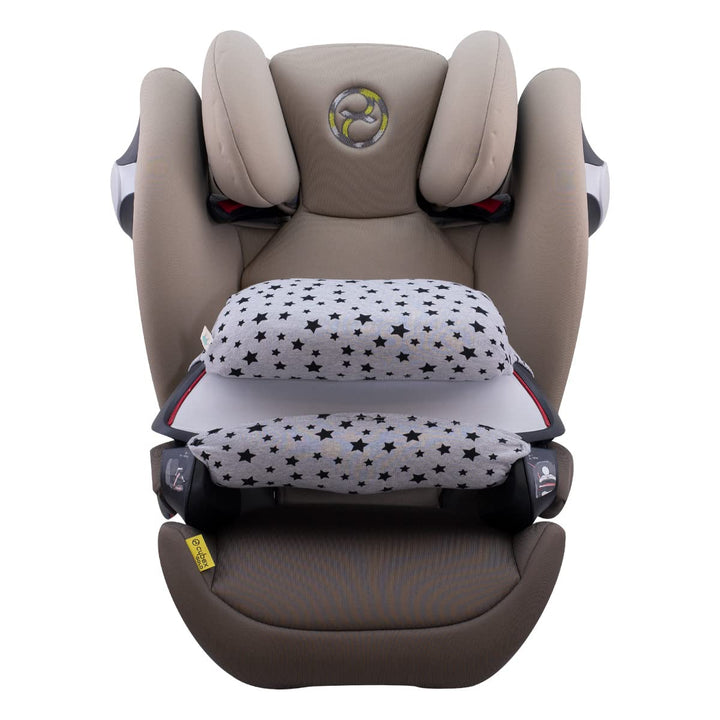 JYOKO KIDS Bezug für Zubehör kompatibel mit Cybex Pallas M (Black Star), Black Star